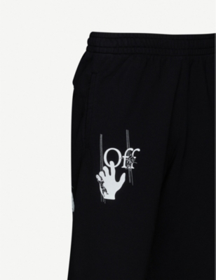 off white jogging bottoms