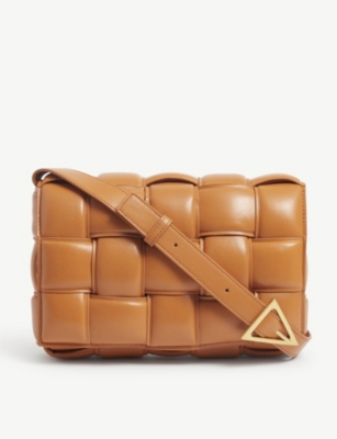 BOTTEGA VENETA - Padded Cassette intrecciato leather cross-body bag