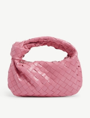 BOTTEGA Jodie Knot mini leather hobo bag