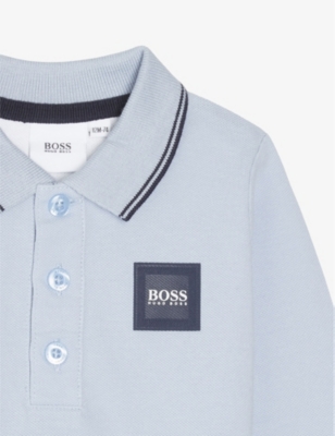 boss pique polo shirt