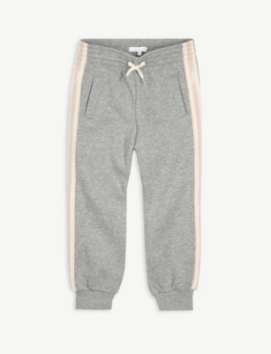 grey cotton tracksuit bottoms