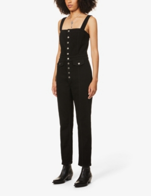 grlfrnd denim jumpsuit