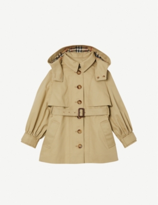 burberry detachable hood