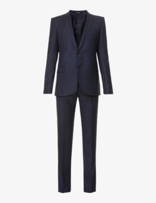 EMPORIO ARMANI - Slim-fit wool suit 