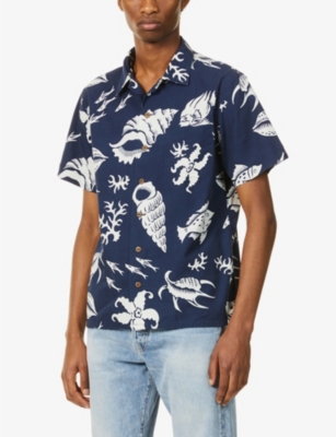 POLO RALPH LAUREN - Hawaiian-print slim-fit cotton shirt | Selfridges.com