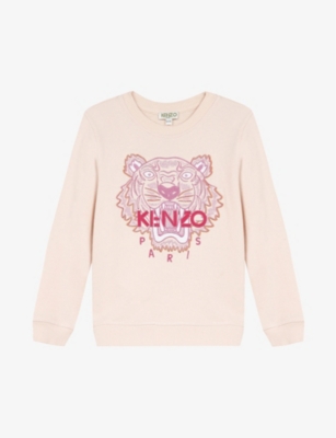 KENZO - Tiger cotton sweatshirt 4-14 