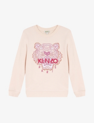 KENZO - Tiger cotton sweatshirt 6-36 