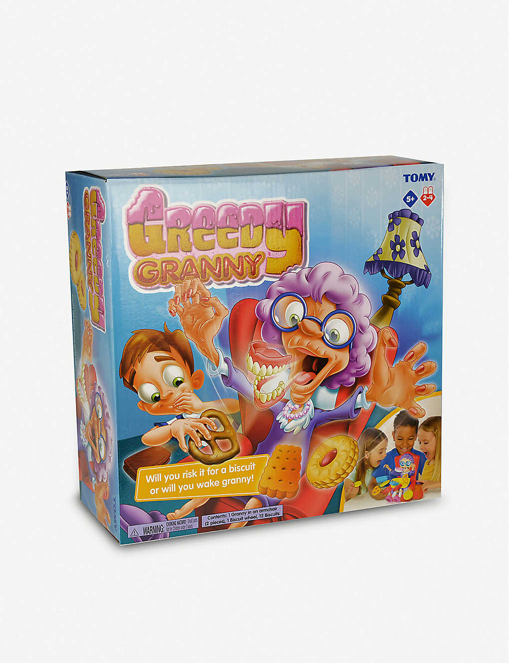 TOMY Greedy Granny Children Action Board Game Family Kids Game brand new. 