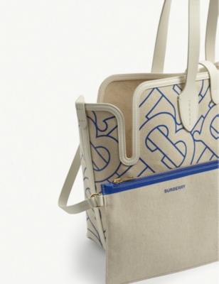 burberry tb canvas bag