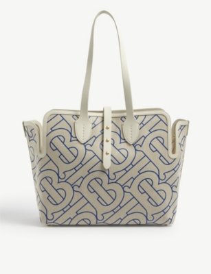 burberry tb canvas bag
