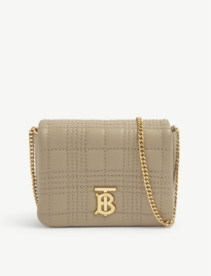 BURBERRY Lola mini leather shoulder bag