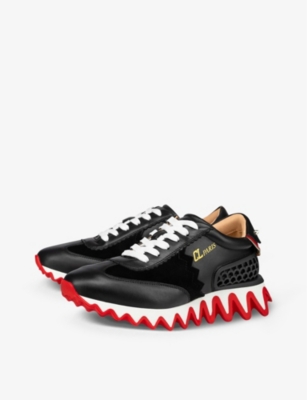 CHRISTIAN LOUBOUTIN Loubishark Donna leather trainers