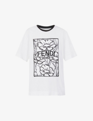 fendi t shirt selfridges