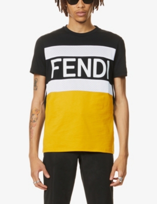 fendi yellow shirt