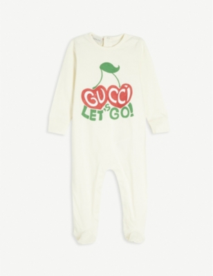 gucci baby grow