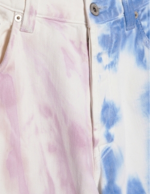 loewe tie dye jeans