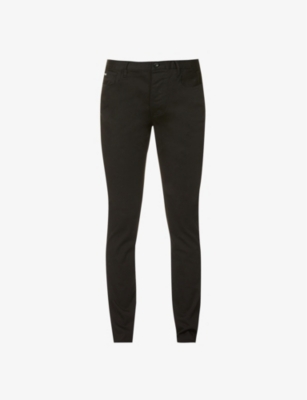 black skinny armani jeans
