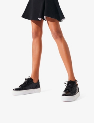 CHRISTIAN LOUBOUTIN Vieirissima leather trainers