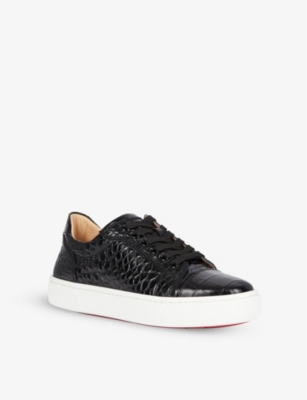 CHRISTIAN LOUBOUTIN Vieirissima leather trainers