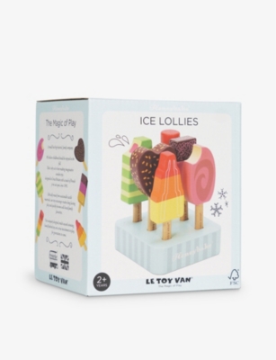 le toy van wooden ice lollies