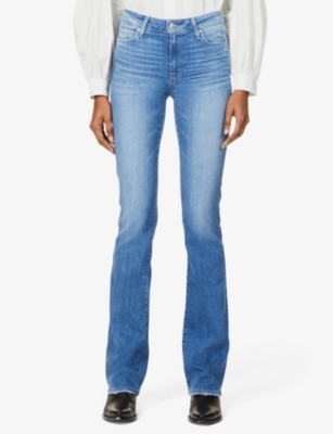 paige high rise manhattan bootcut jeans