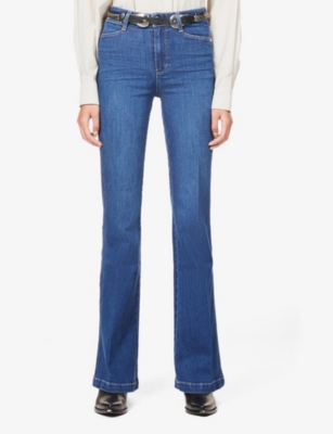 paige genevieve flare jeans