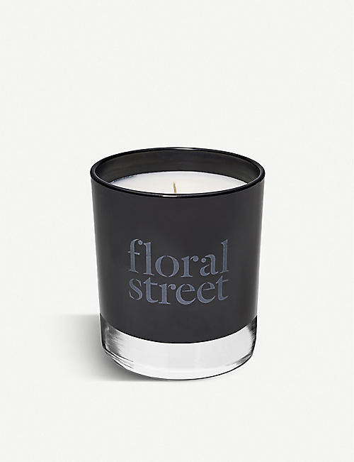 FLORAL STREET: Fireplace scented candle 200g