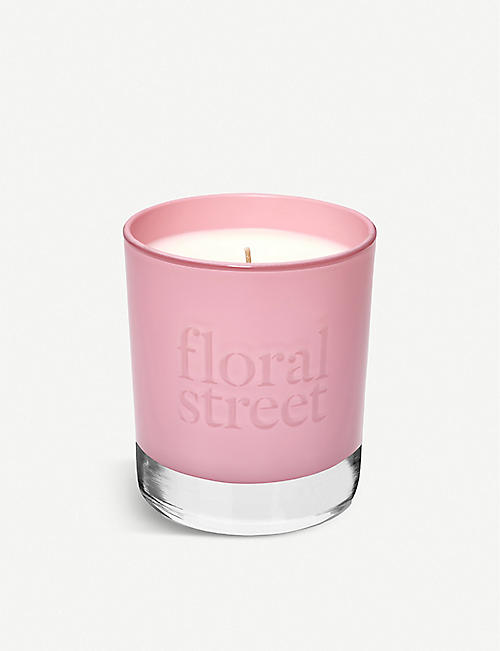 FLORAL STREET: Rose Provence scented candle 200g