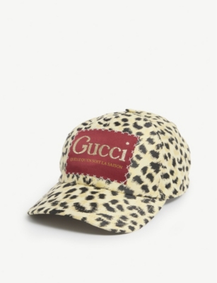 gucci cap selfridges