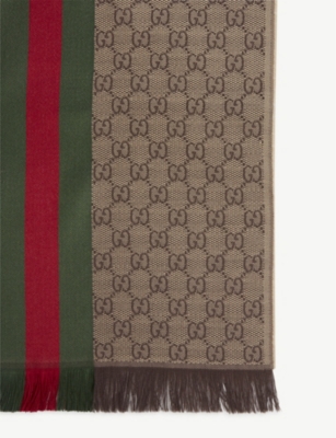 gucci scarf selfridges