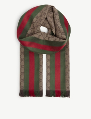 gucci scarf selfridges