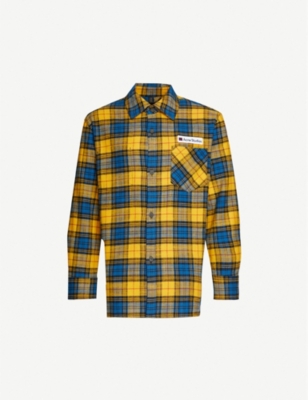 acne studios plaid shirt