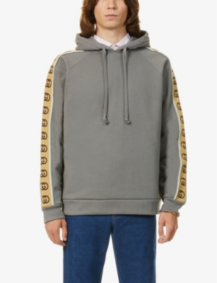 gucci tape hoodie