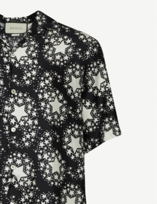gucci star print