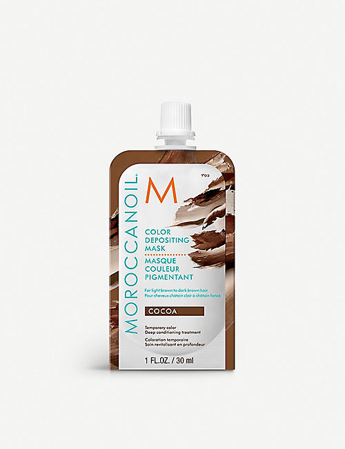 MOROCCANOIL: Cocoa colour depositing hair mask 30ml