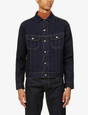 ralph lauren purple label denim jacket