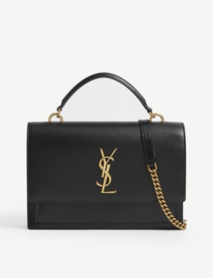 saint laurent medium sunset monogram shoulder bag