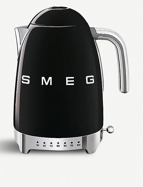 SMEG: Temperature control stainless-steel kettle 1.7L