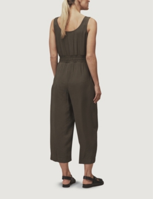 whistles khaki jumpsuit