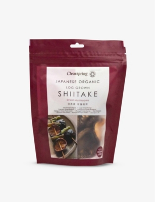 CLEARSPRING: Organic Japanese shiitake dried mushrooms 40g