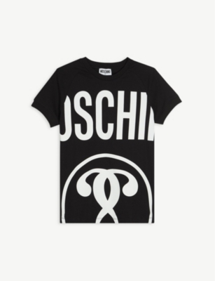 MOSCHINO - Logo-print cotton T-shirt 4 