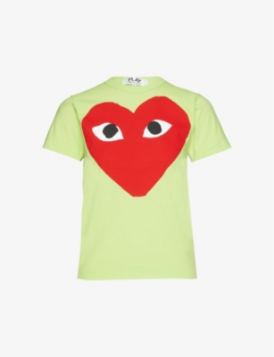 cdg play shirt online