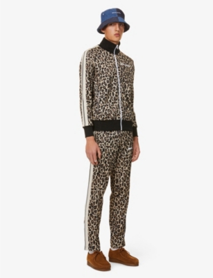 leopard print tracksuit bottoms