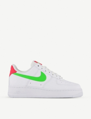 white nike air force 1 trainers