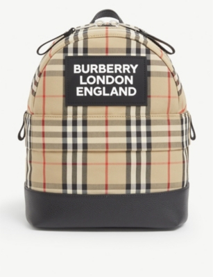 Burberry hotsell nico backpack