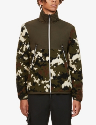 moncler camo fleece