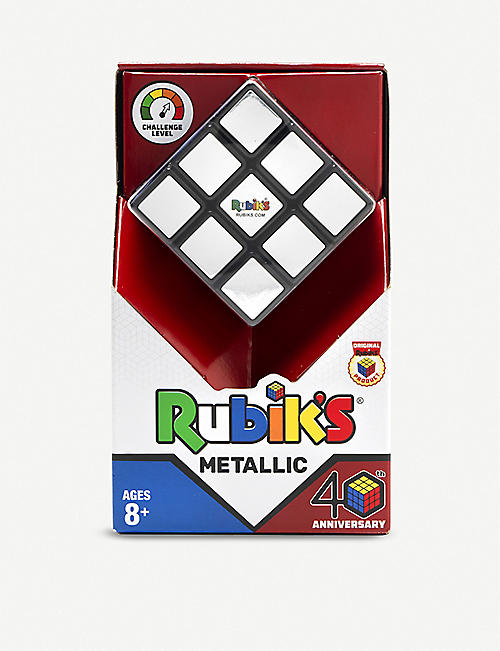 RUBIK'S CUBE: Rubik's Cube 3x3 anniversary metallic edition