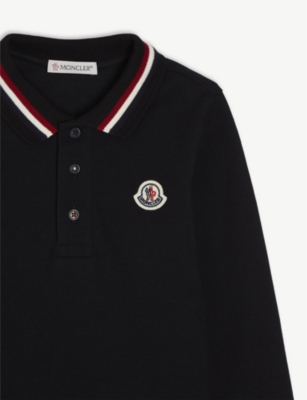 baby moncler long sleeve polo