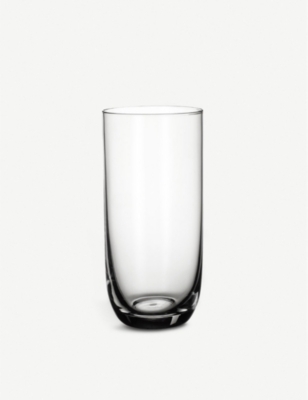 VILLEROY & BOCH: La Divina glass long drink tumblers set of four