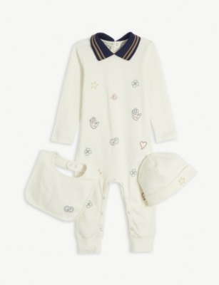gucci baby grow set